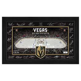 Highland Mint - Vegas Golden Knights Limited Edition 2025 Facsimile Signature Rink Framed Photograph - Multicolor