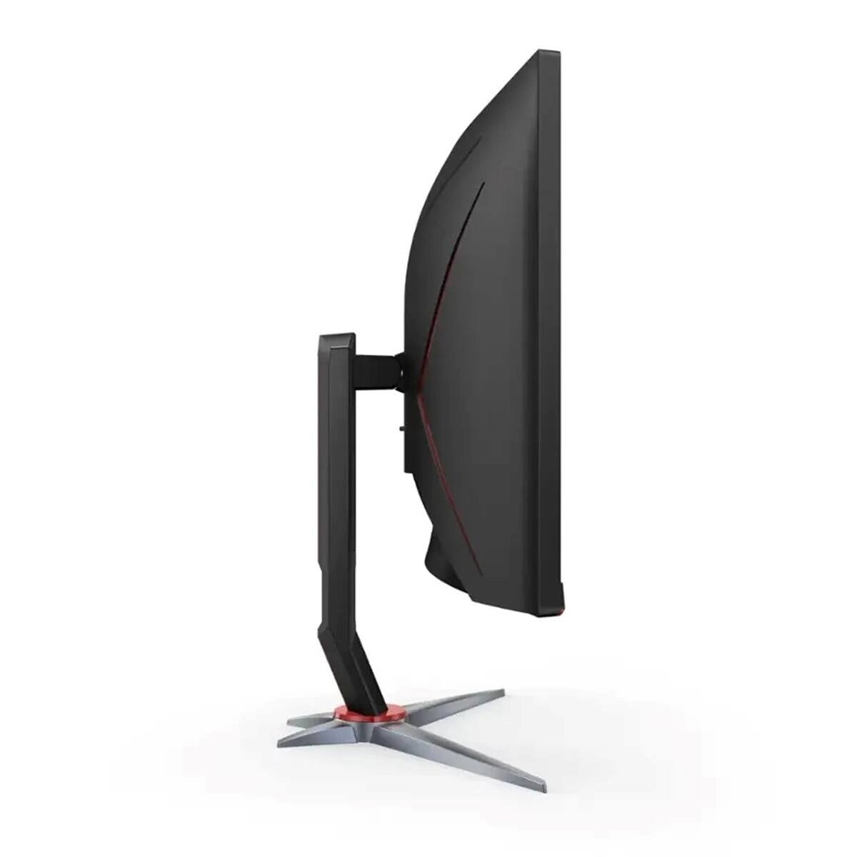 Alt View 4. AOC - CU34G2XP 34" UW-QHD (3440x1440) 180Hz 1ms Curved LED FreeSync Monitor,  - Black.