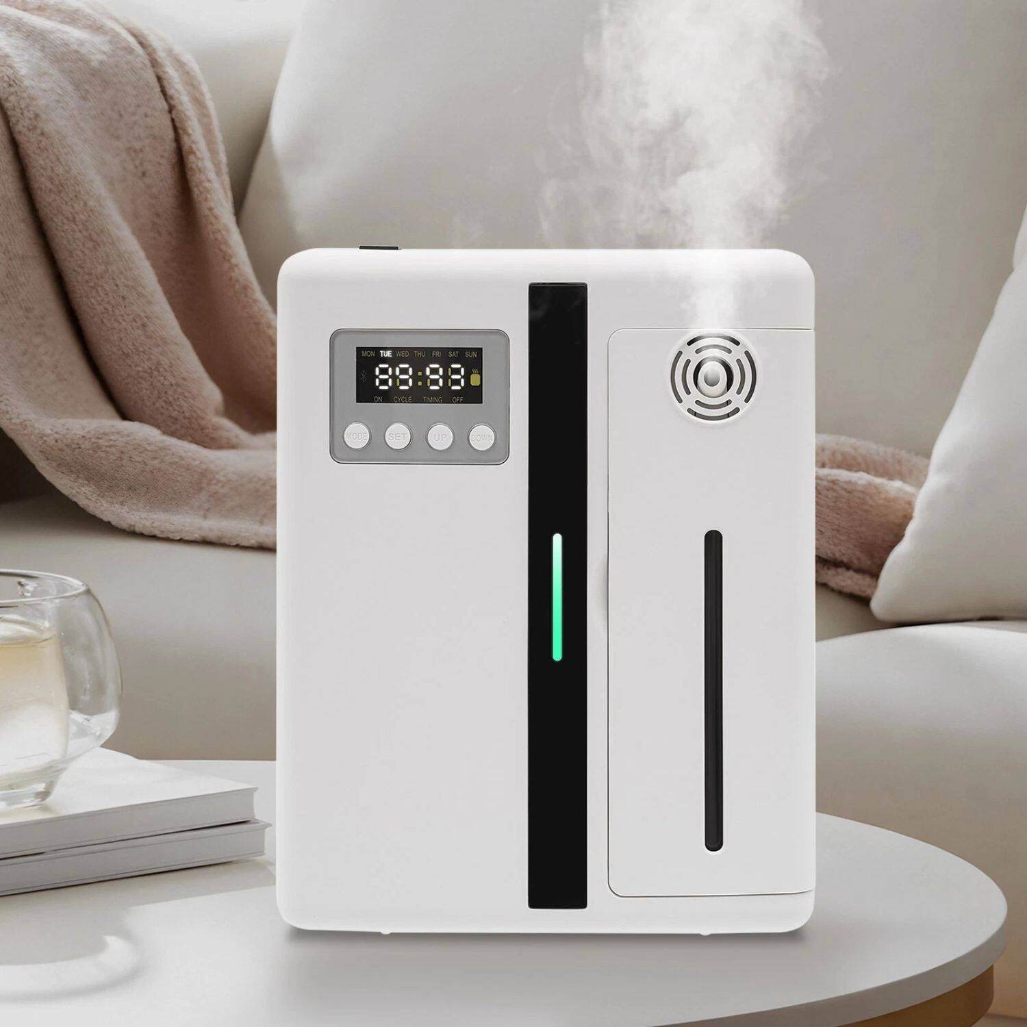 The text on the image reads:

"THE HUMIDIFIER FOR EVERY ROOM"