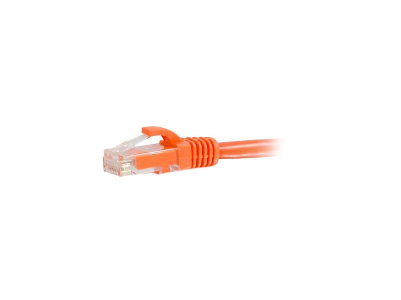 Cables to Go - C2G 50840 5 ft. Cat6a Snagless Unshielded (UTP) Ethernet Network Patch Cable - Orange