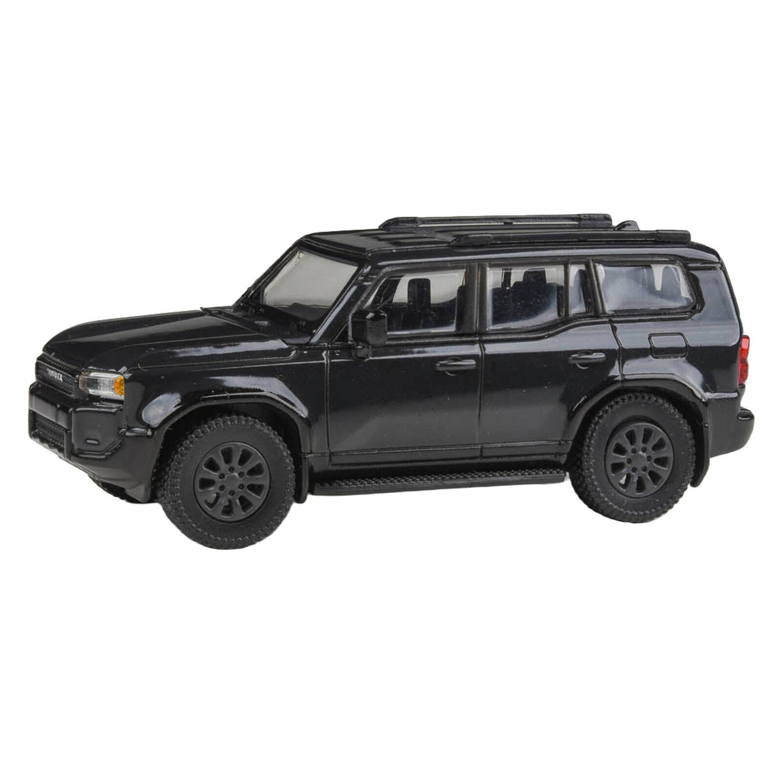 Alt View 4. Paragon - 2025 Toyota Land Cruiser 250 "Underground" Black 1/64 Diecast Model Car by Paragon Models.