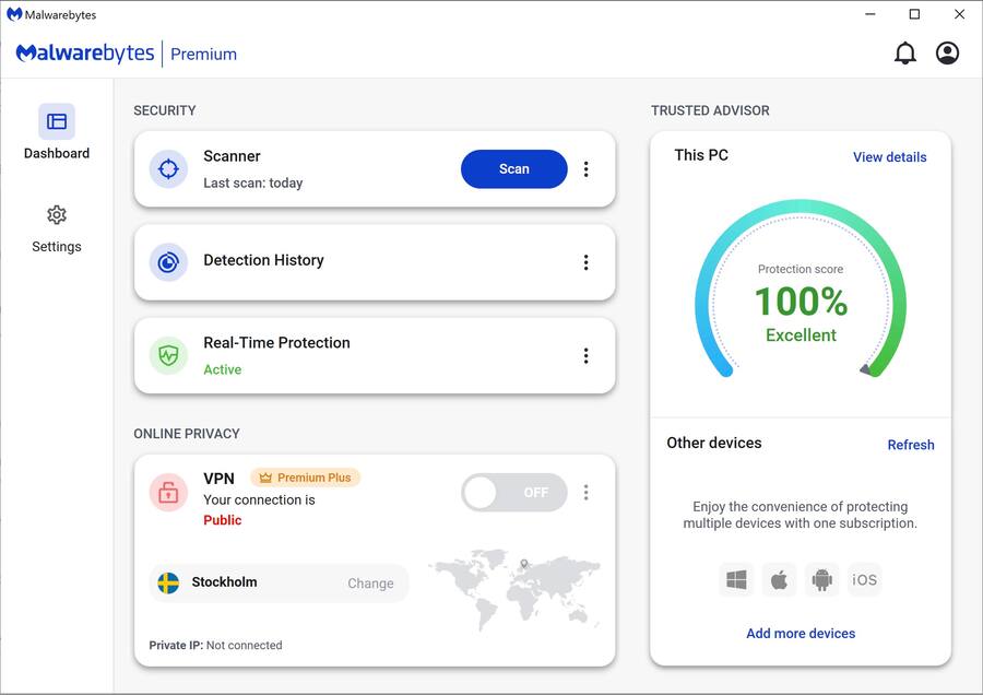 Malwarebytes Premium (5 Devices) Windows, Mac OS, Android, Apple iOS ...