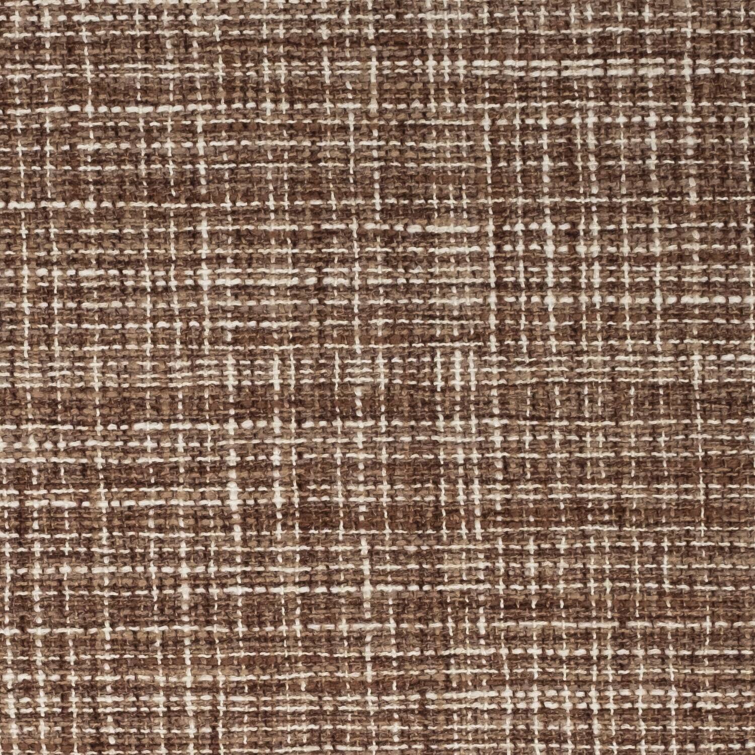 Alt View 2. Sweet Home Collection - Aria Memory Foam Non-Slip 16" x 16" Chair Cushion Pad with Ties, 4-Pack - Dark Brown.