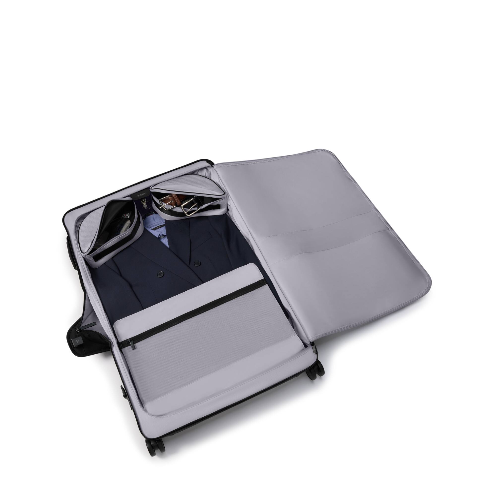 Alt View 3. TUMI - Alpha Garment Carry-On Spinner Bag - Black.