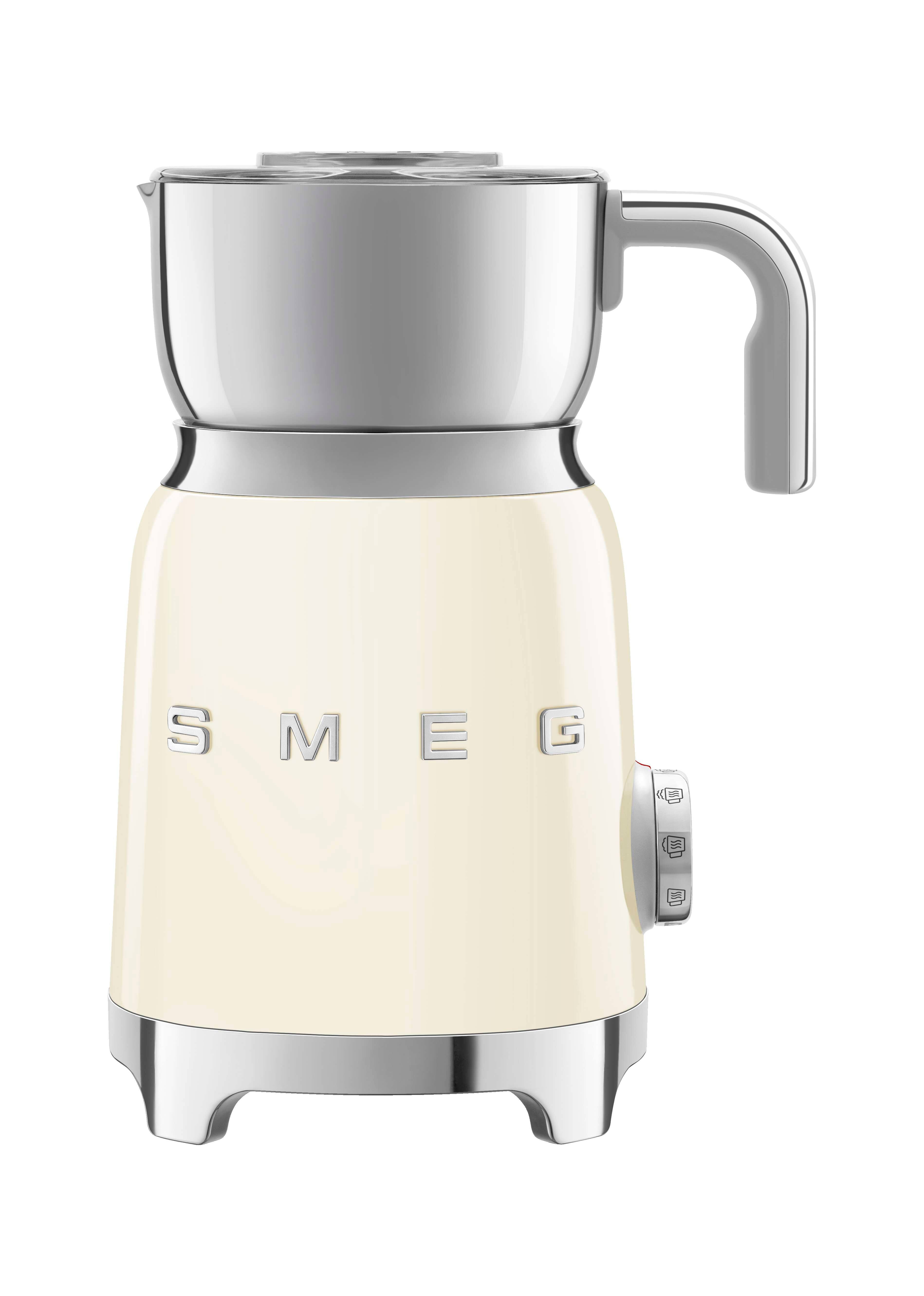 Front. SMEG - Milk Frother MFF11 - Cream.