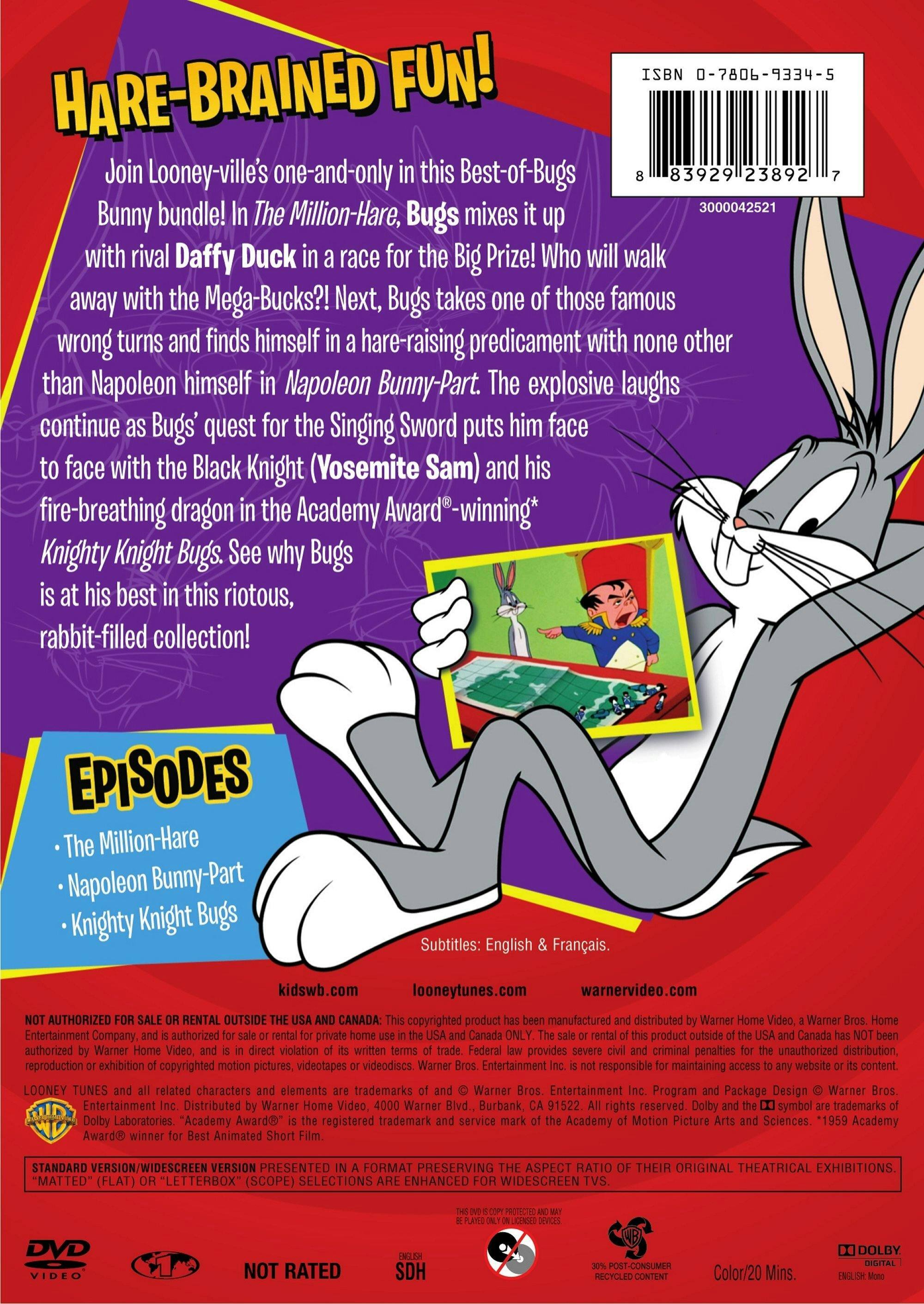Angle. Looney Tunes: Bugs Bunny [DVD].
