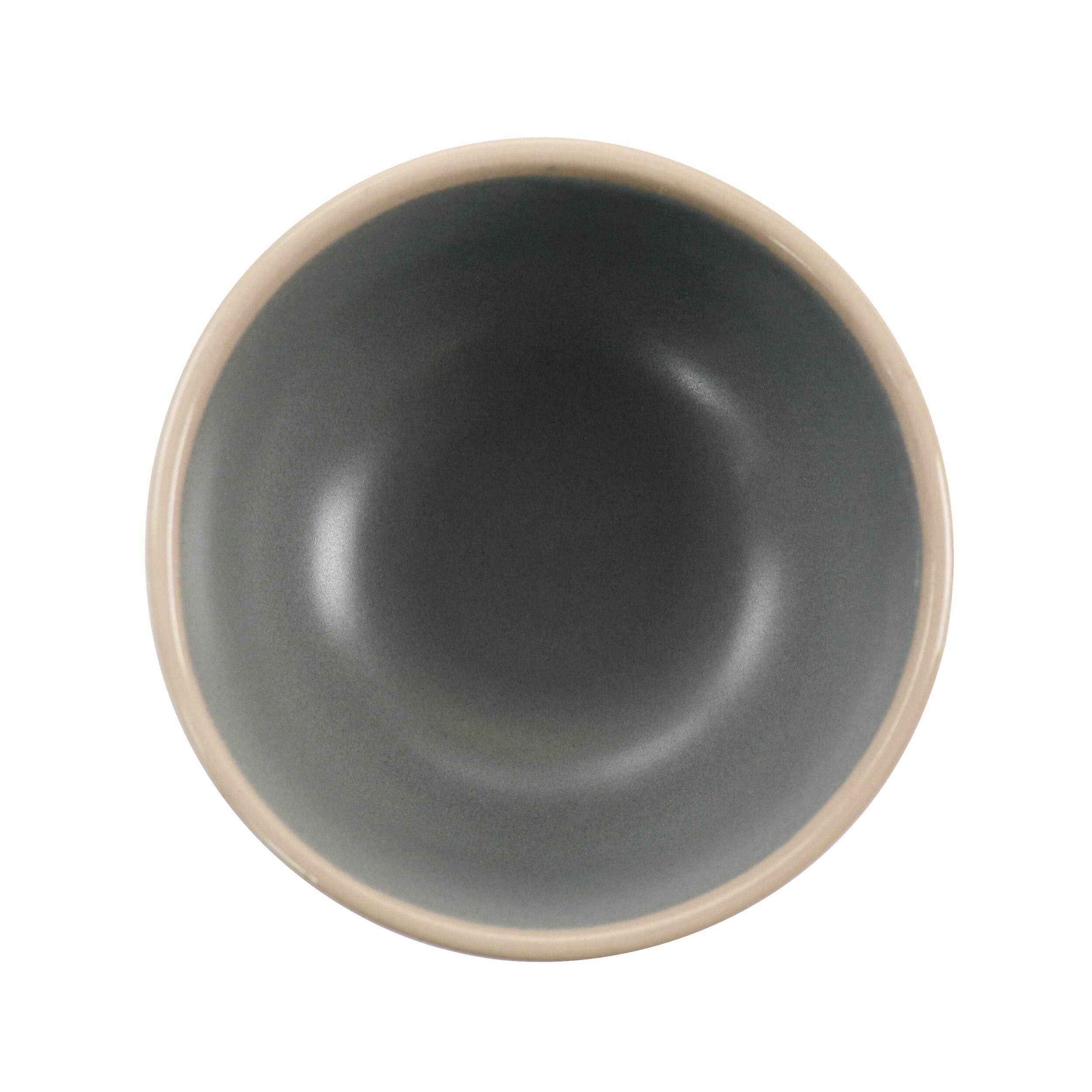 Alt View 3. Gibson - Gibson Home Rockaway 4 Piece 3.5in Fruit Bowl Set - Grey.