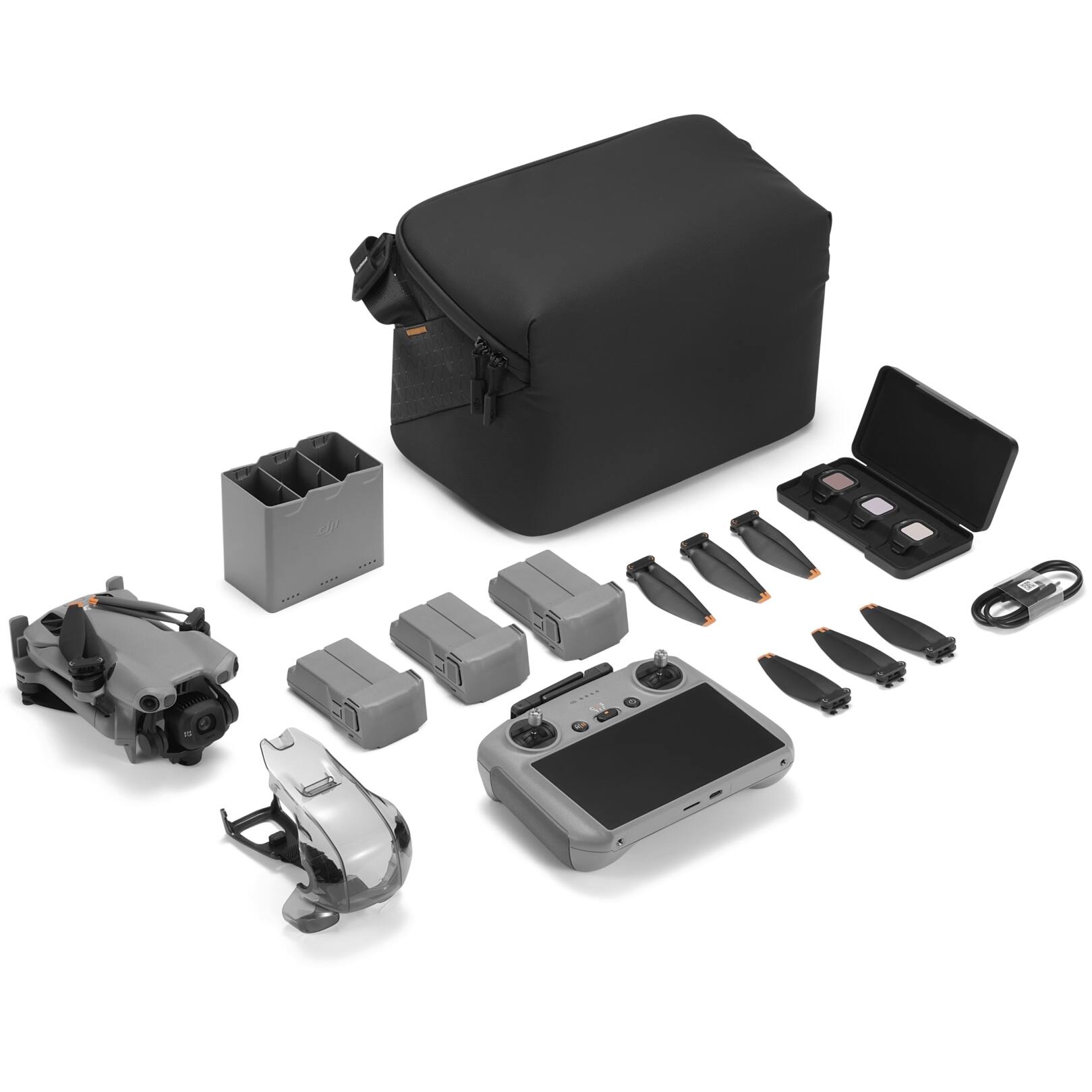 Alt View 1. DJI - Mini 5 Pro Drone Quadcopter Fly More Combo Plus with RC 2 + Accessory Bundle.