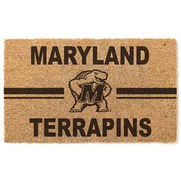 Jardine - Maryland Terrapins 18" x 30" Team Logo Doormat - Brown