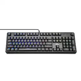 YEYIAN - Asward Series 3000 Red Switch Gaming Keyboard with RGB Lighting - Model: YTM-28207R-EN - Black