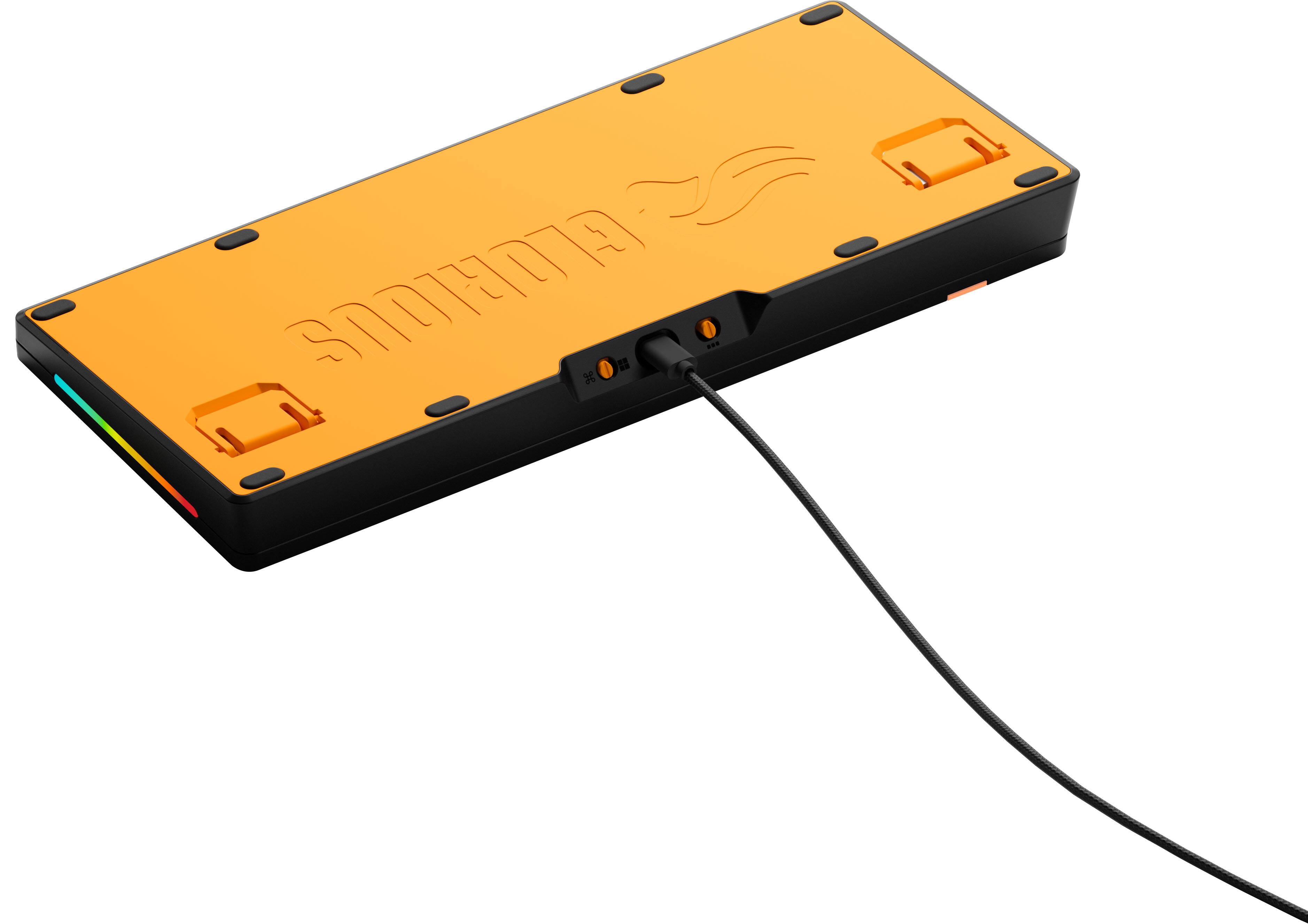 Alt View 16. Glorious - GMMK 3 HE 75% Wired Hall-Effect Linear Switch Gaming Keyboard with Rapid Trigger and Adjustable Actuation - Black.