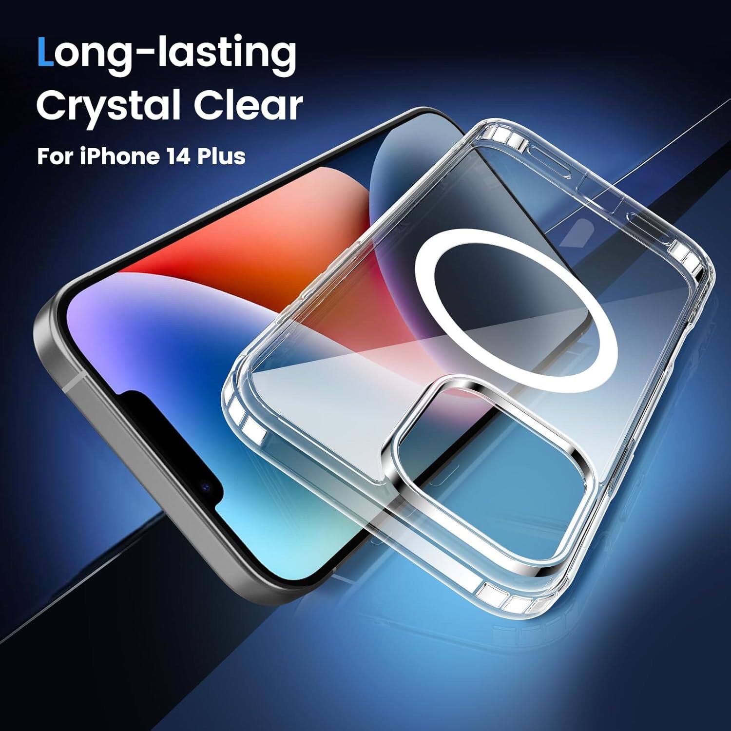 Long-lasting Crystal Clear
For iPhone 14 Plus