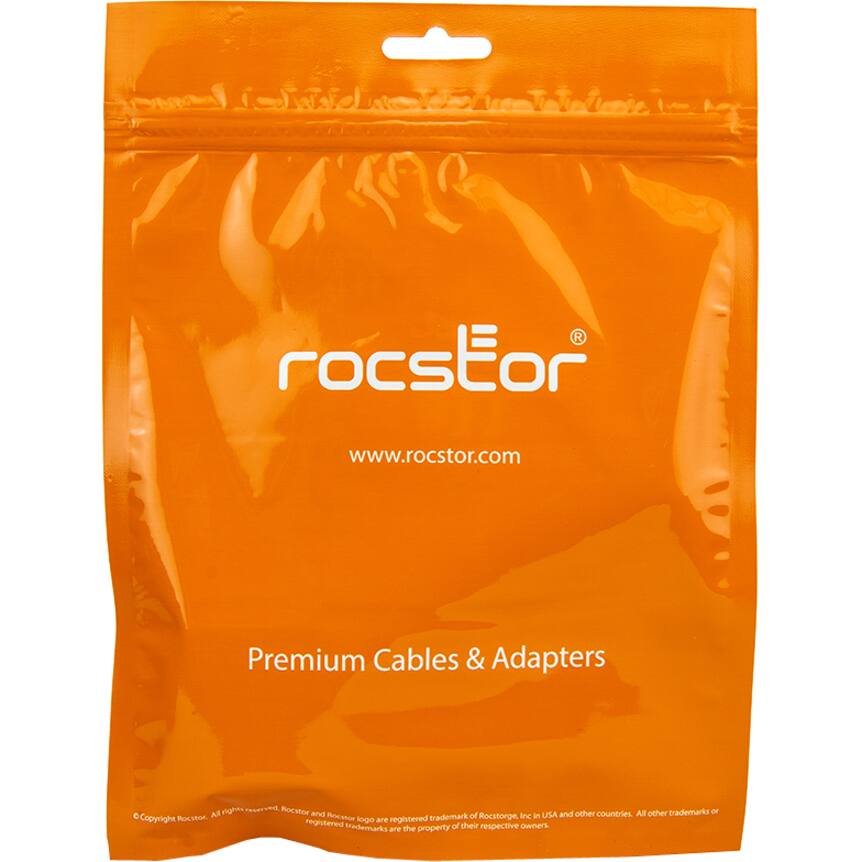 rocstor  
www.rocstor.com  

Premium Cables & Adapters  

©Copyright Rocstor. All rights reserved. Rocstor and rocstor logo are registered trademarks of Rocstor, Inc. in the USA and other countries. All other trademarks or registered trademarks are the property of their respective owners.
