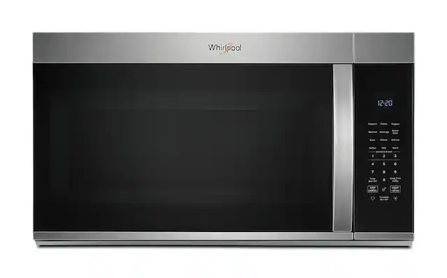 Whirlpool
12:20
Popcorn Potato Veggies
Oatmeal Beverage Dinner
Pasta Soften Reheat
Warm
EXPRESS START
1 2 3 4 5 6 7 8 9
Timer Set on/off
Cook Time
Preset Power
STOP CANCEL
START +30
Turntable On/Off