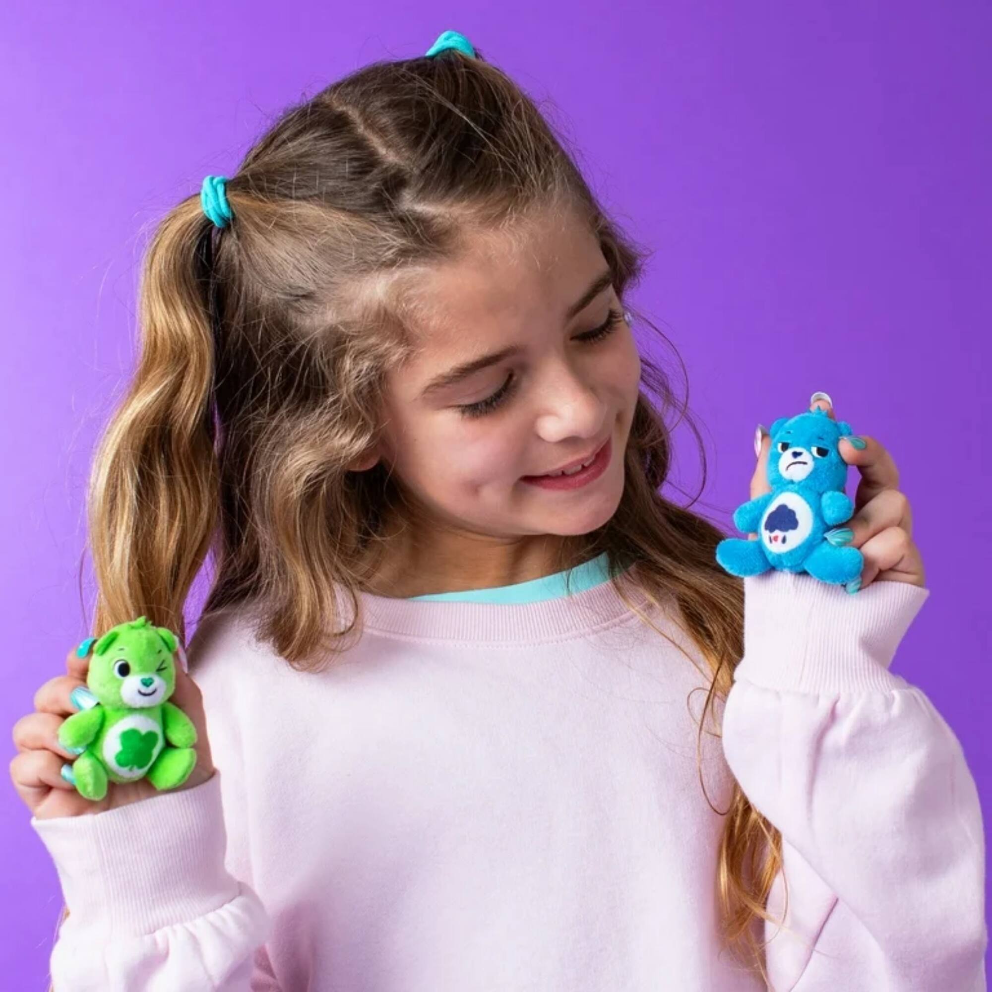 Alt View 1. Care Bears - Care Bears Micro Plush Harmony Bear - 2.5 Inch Collectible Stuffed Toy - Purple.