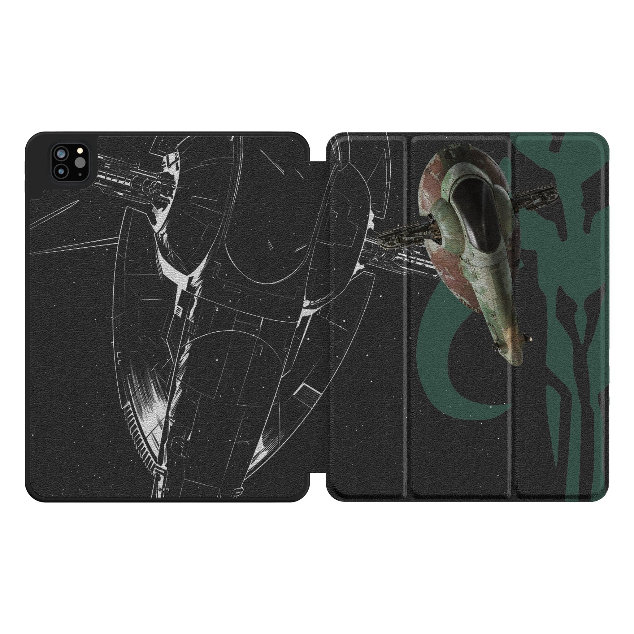 Keyscaper - Star Wars: A New Hope FactionTech Tablet Case - Apple iPad Pro 12.9in (6th/5th Gen) - Slave I