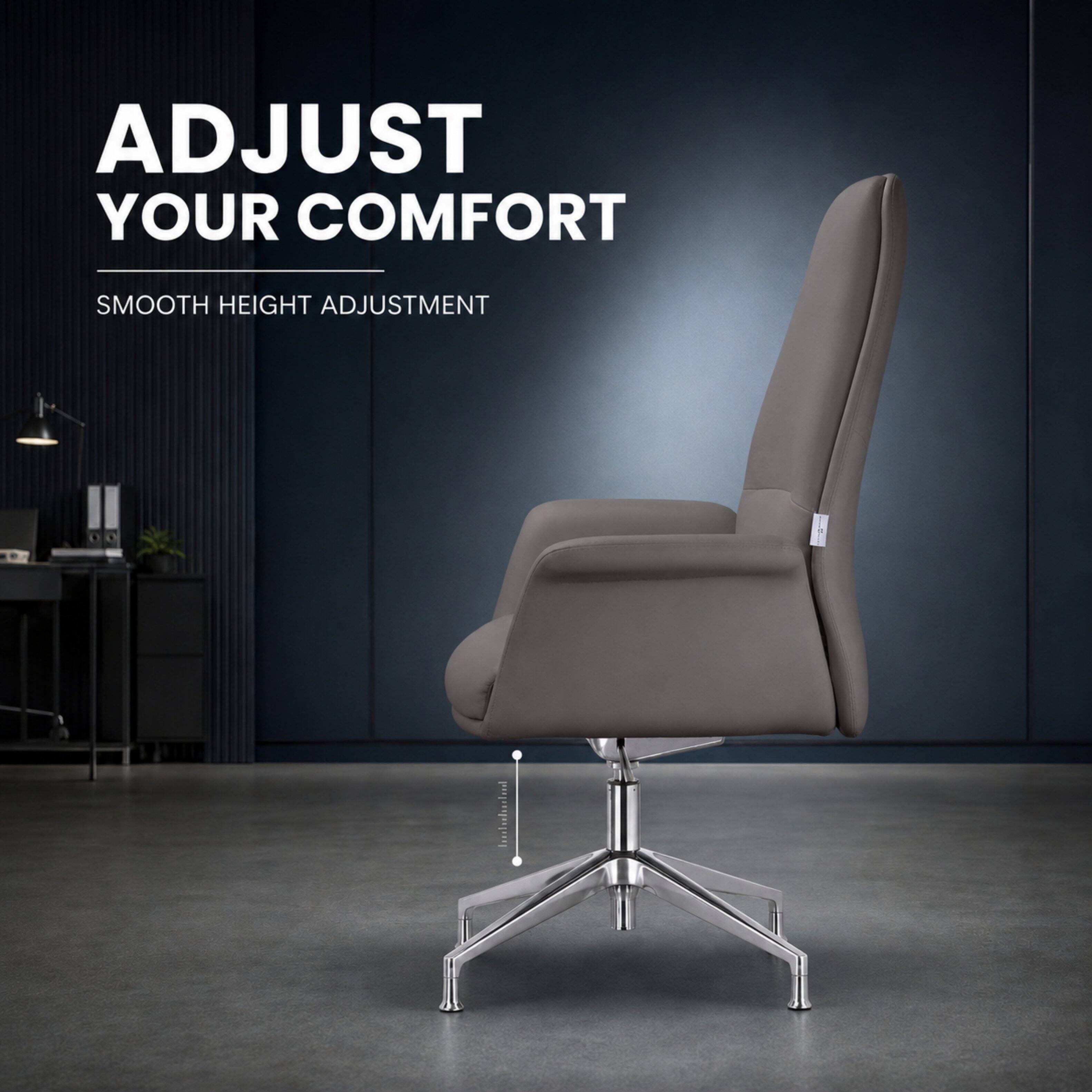 ADJUST YOUR COMFORT  
SMOOTH HEIGHT ADJUSTMENT