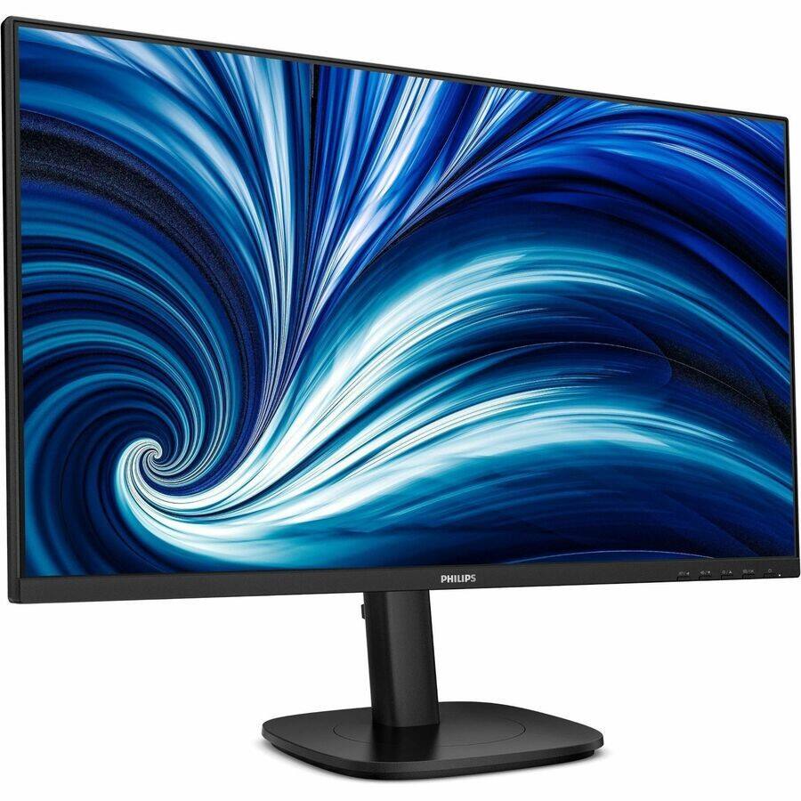 Angle. Philips - 27" Class WQHD LED Monitor - 16:9 - Black.