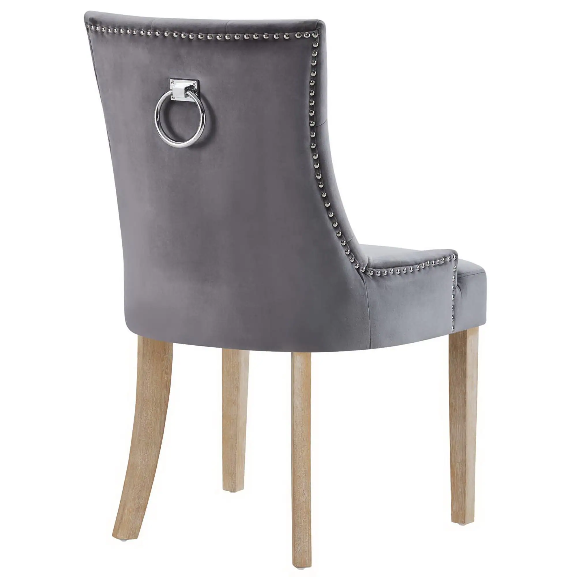 Back. Modway - Pose Performance Velvet Dining Chair by Modway - Gray.
