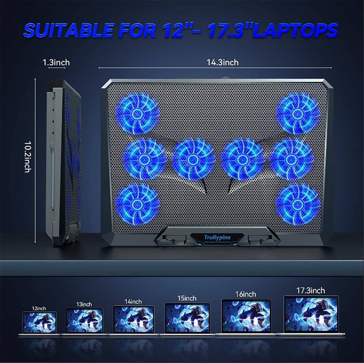 SUITABLE FOR 12"- 17.3" LAPTOPS

1.3inch  
10.2inch  
14.3inch  
12inch  
13inch  
14inch  
15inch  
16inch  
17.3inch