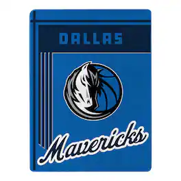 Sweet Home Collection - NBA Dallas Mavericks 46" x 60" Raschel Throw Blanket - Blue