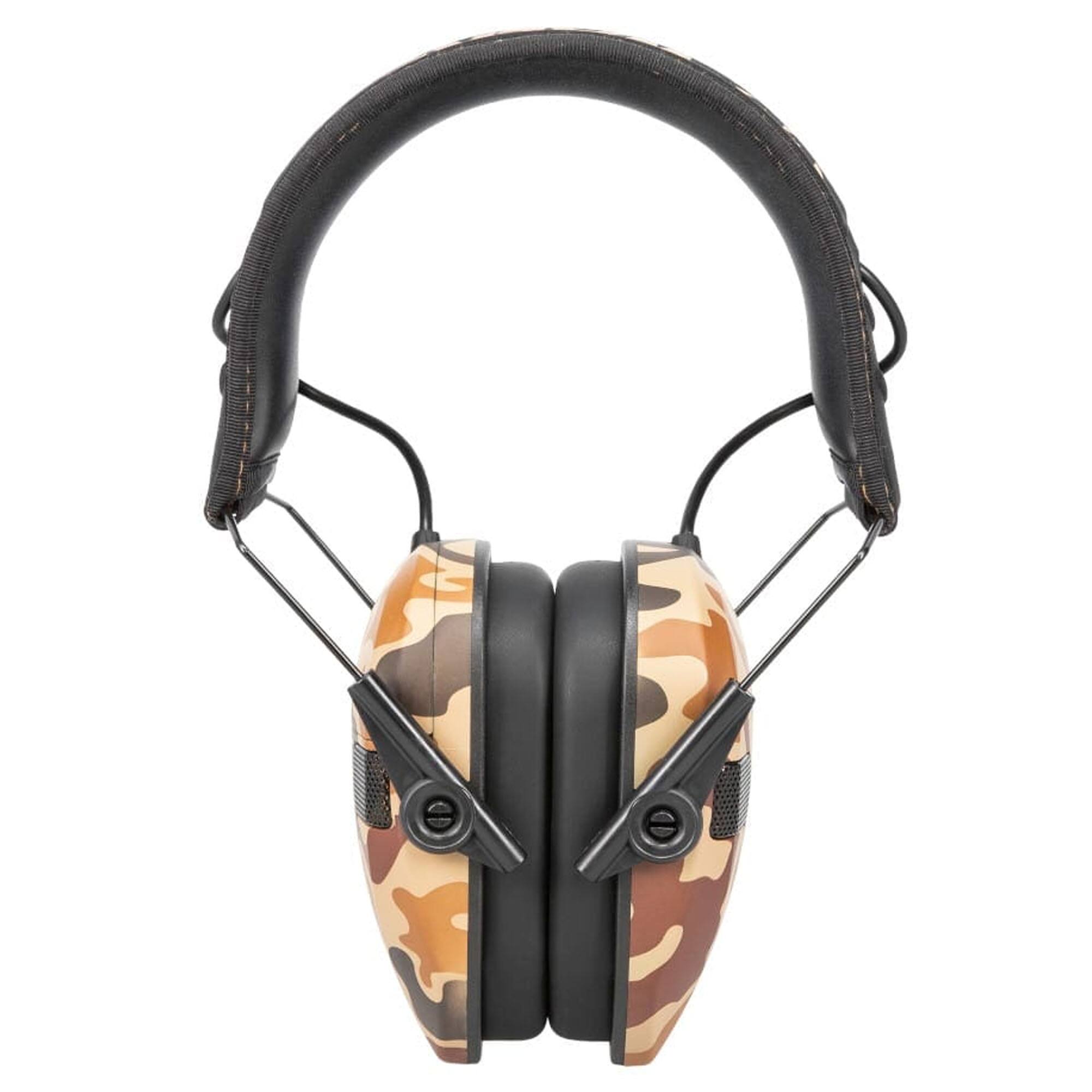 Alt View 2. Walker’s - Walkers Razor Slim Electronic Duck Camo Muff with Full Range Speakers - Camo.