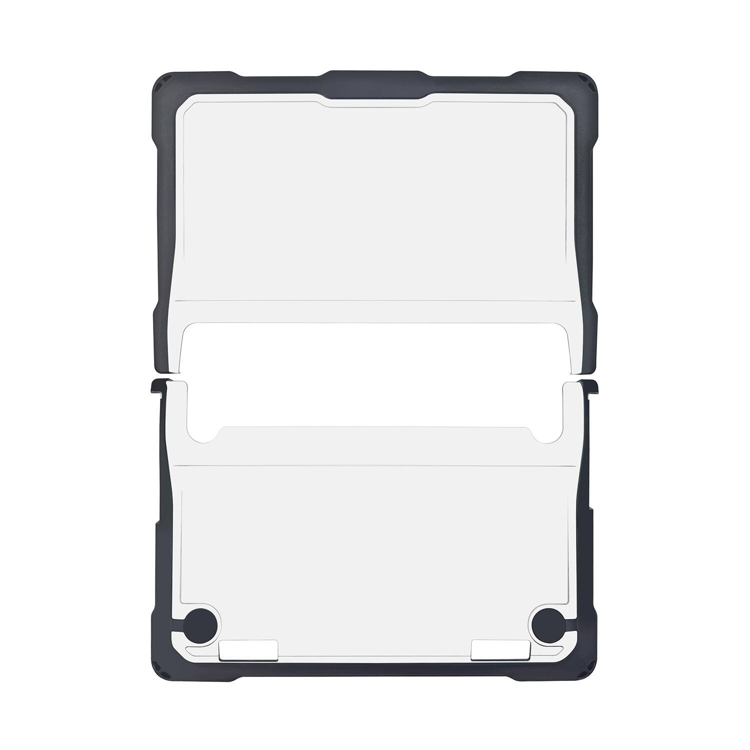 Alt View 5. SaharaCase - HP Fortis G1M/Flip G1M Chromebook (2in1) Case | Ultra Shield Design | Shock-Absorbing Corners | Venture Series - Clear/Black.