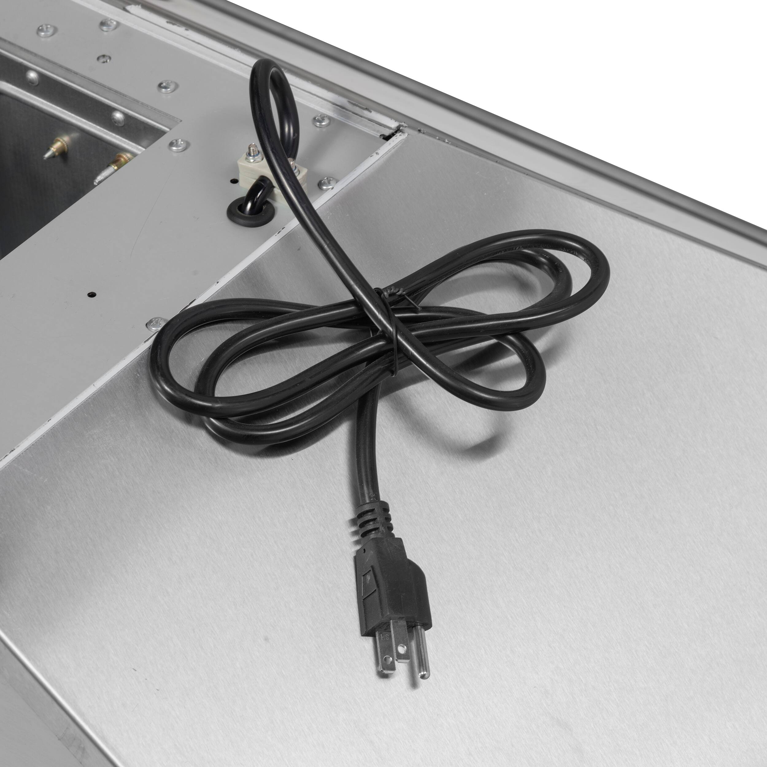 Alt View 9. Forno Appliances - Aria 48 in. Convertible Wall-Mounted Range Hood - Silver.