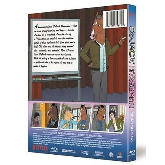 Angle. Bojack Horseman Complete Series Seasons 1-6 (Blu-ray).