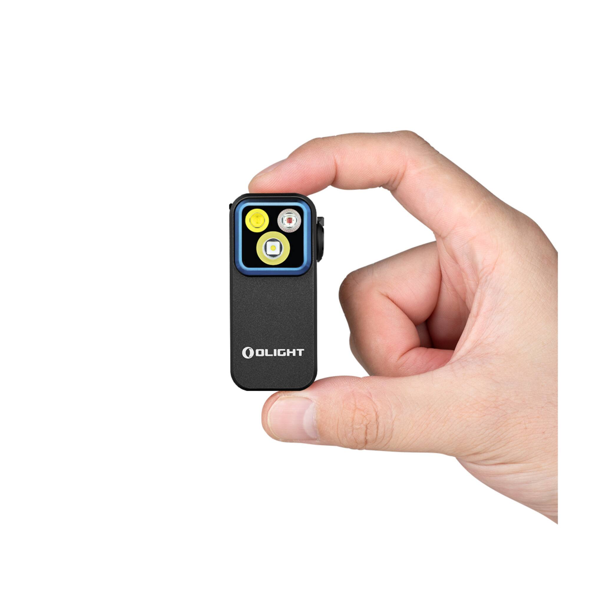 Angle. OLIGHT - Olight Oclip Pro Rechargeable Clip-On Light (Black).