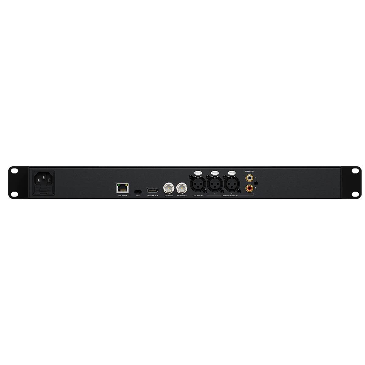 Alt View 2. Blackmagic Design - Blackmagic Design Audio Monitor 12G G3 Audio and Video Monitoring.