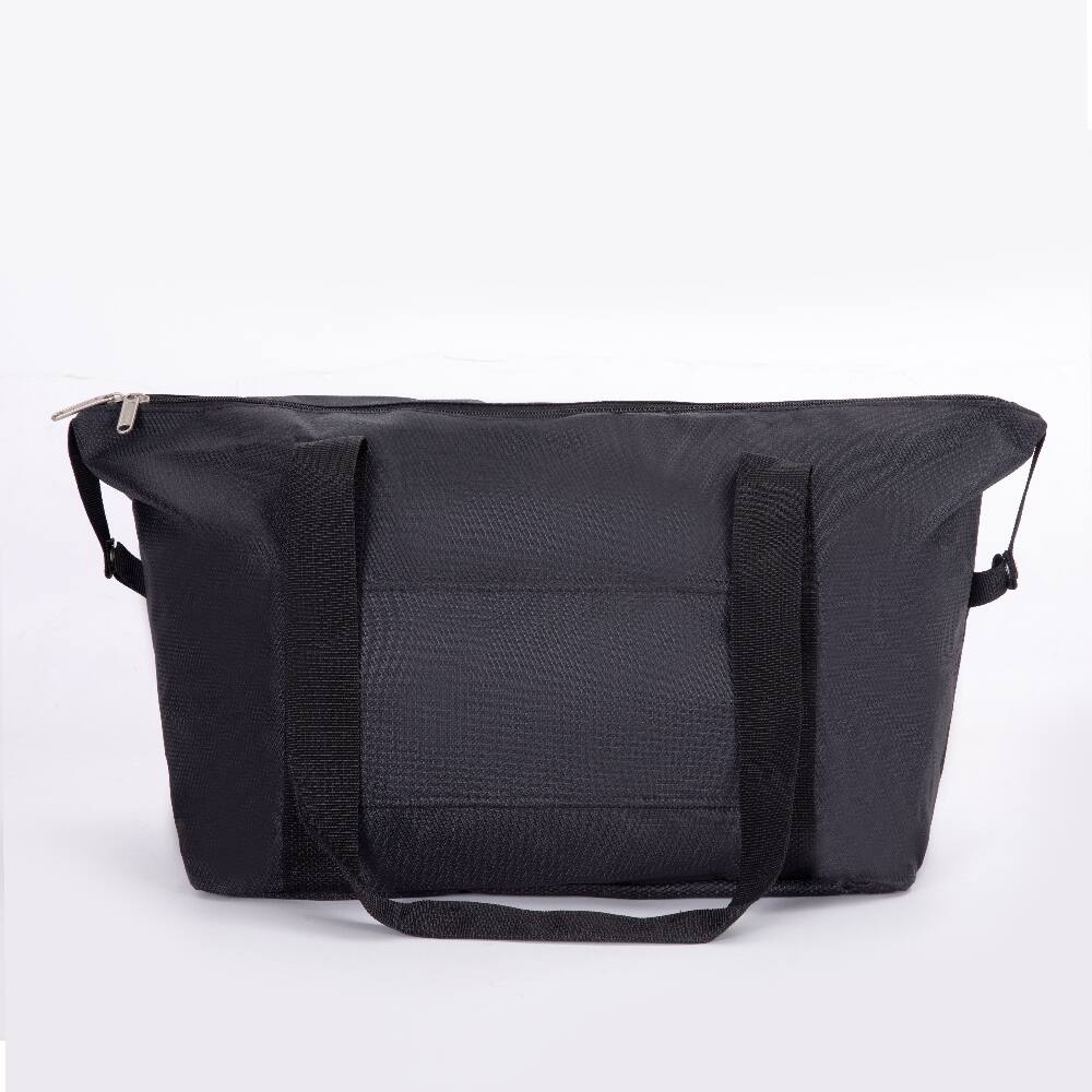 Alt View 9. Ropilly - Ropilly 5 Piece Luggage Set Softshell Suitcase with Spinner Wheels Terylene Polyester Black - Black.
