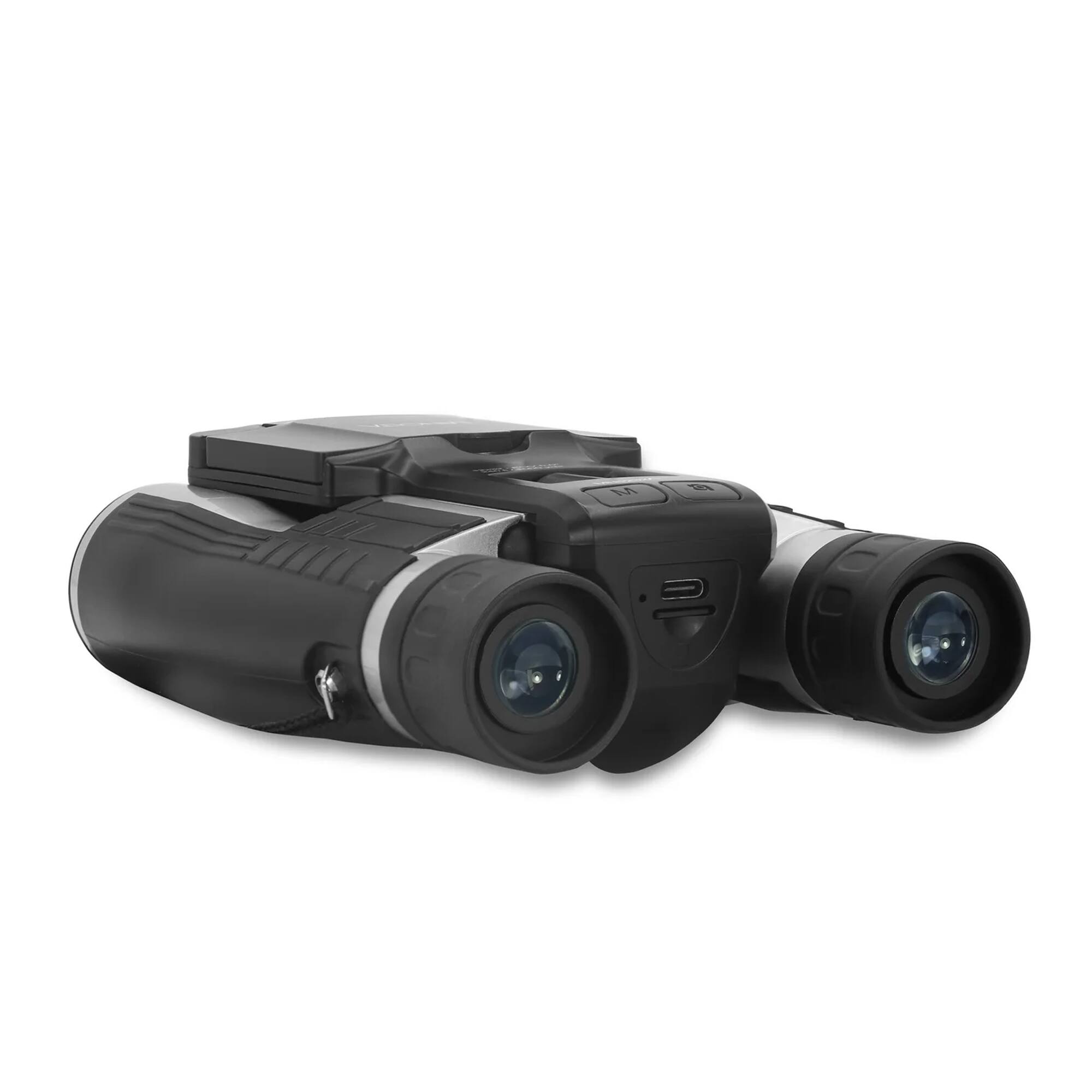 Back. Minolta - MINOLTA MN1232A 12x32 Digital Binoculars w/4K UHD Camera.