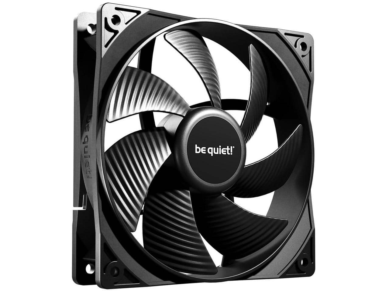 be quiet! - Pure Wings 3 120mm PWM High Speed Fan | Quiet Cooling | BL106 - Black