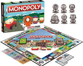 USAoploy - South Park Collectible Monopoly Board Game - Red