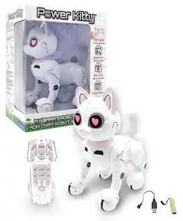 Lexibook - Power Kitty Smart Robotic Cat with Programming & Gesture Control