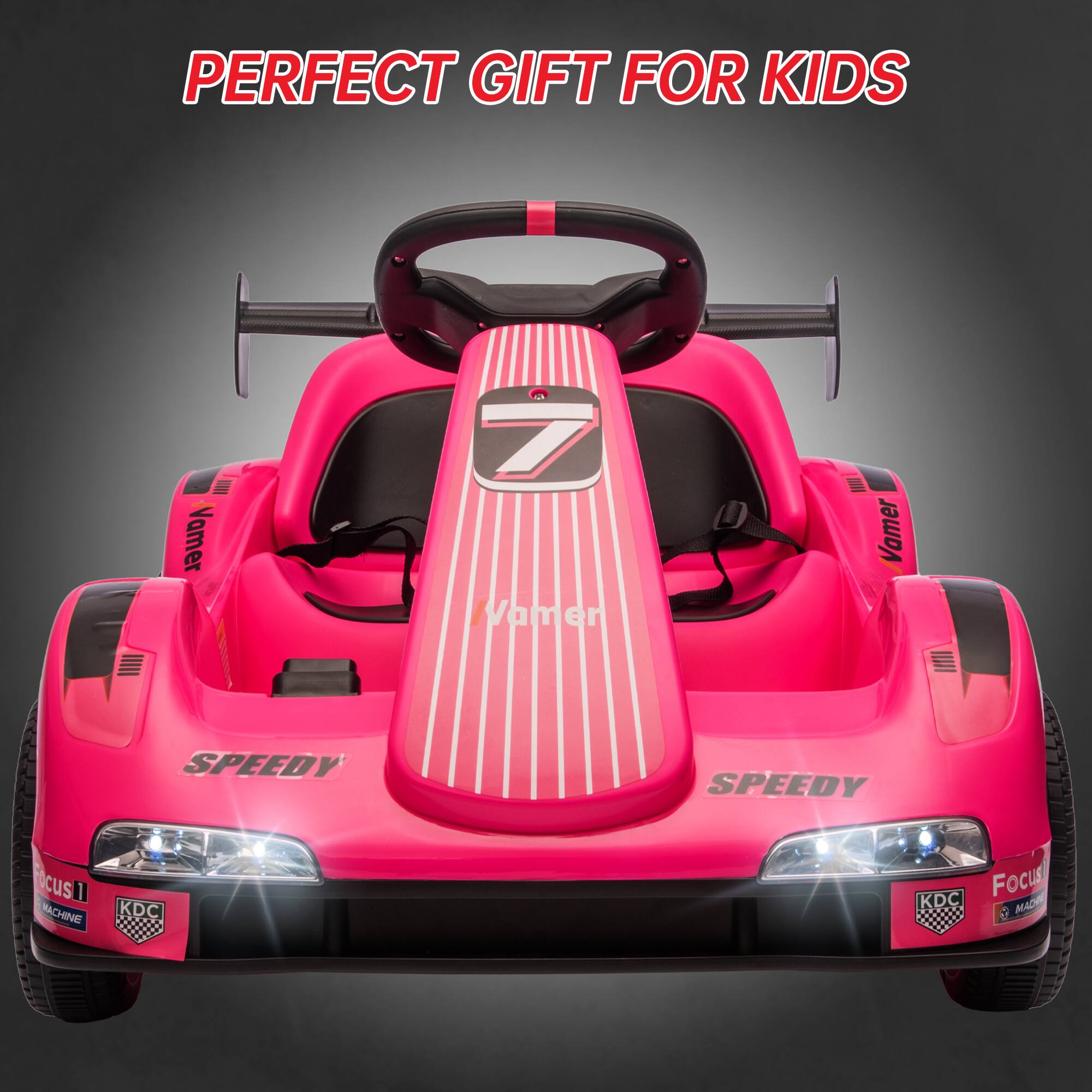 PERFECT GIFT FOR KIDS

Vamer SPEEDY

FOCUS 1 MACHINE

KDC

MAD
