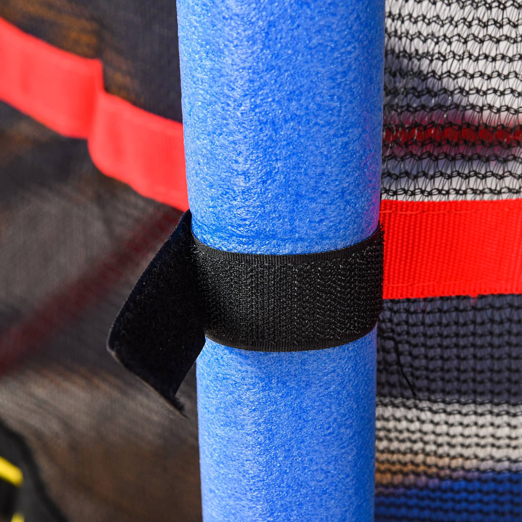 Alt View 5. Outsunny - 5FT Trampoline, 55" Mini Trampoline, Enclosure Net, Safety Pad, Steel Frame, Gift - Mixed Color.