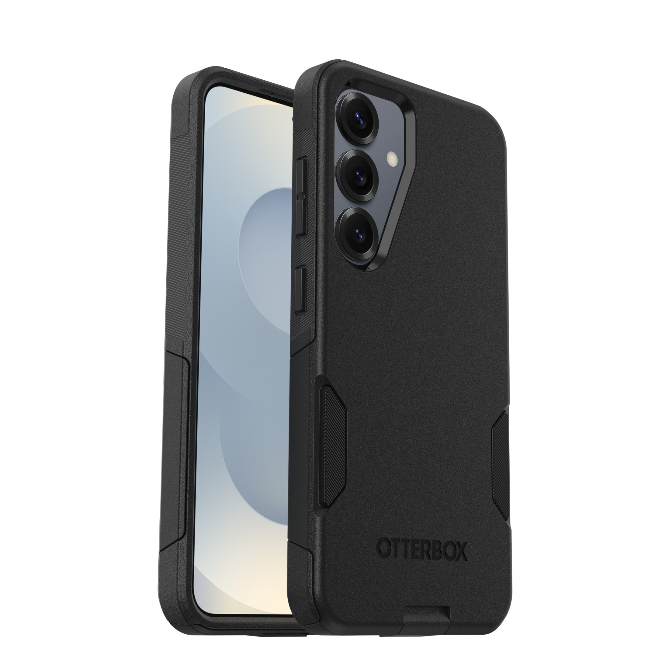 Back. OtterBox - Commuter Series Hard Shell for Galaxy S25 - Black.