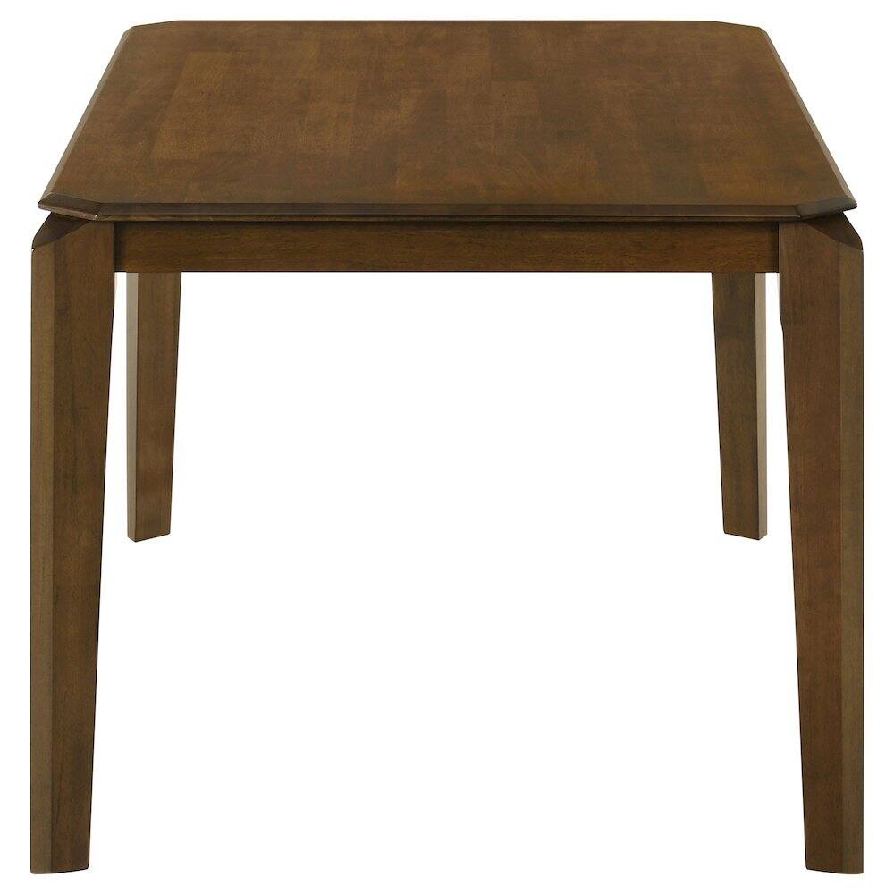 Alt View 3. Coaster Co. of America - Almonte 59-inch Rectangular Wood Dining Table Dark Brown - Brown.