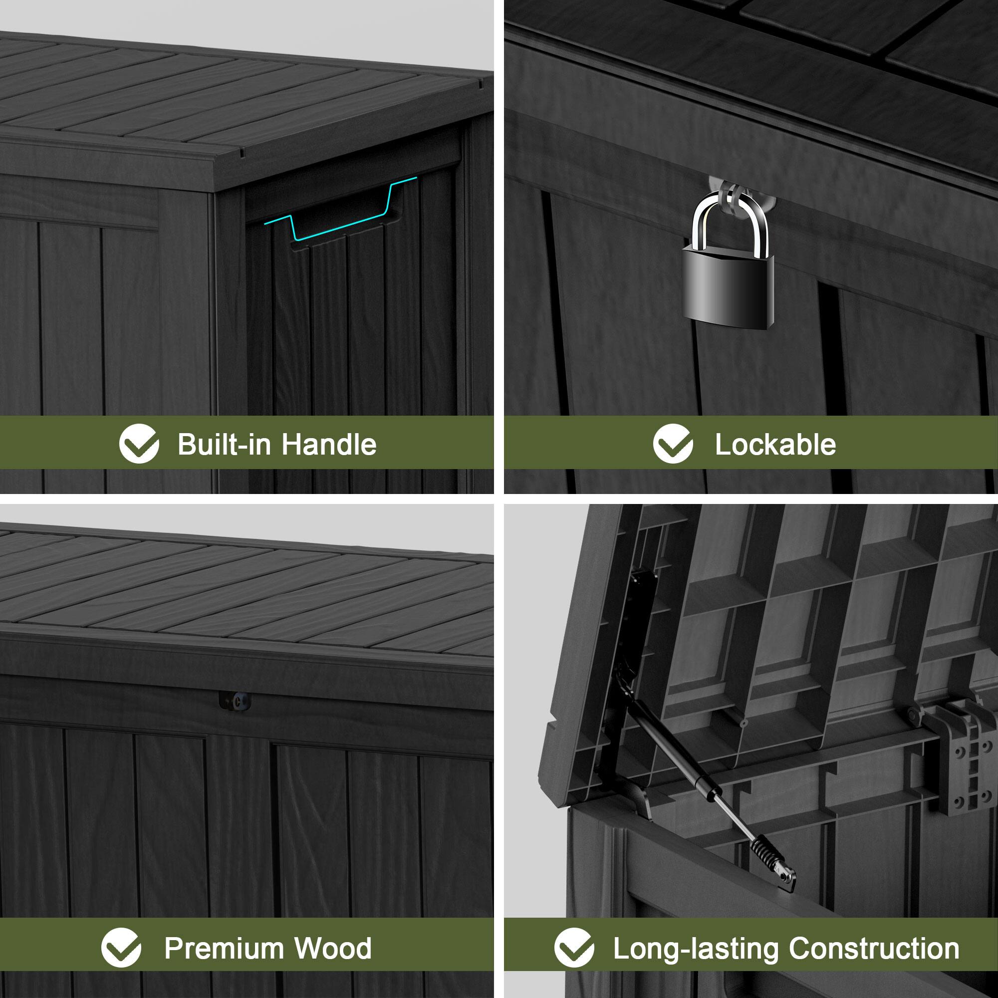 - Built-in Handle
- Lockable
- Premium Wood
- Long-lasting Construction