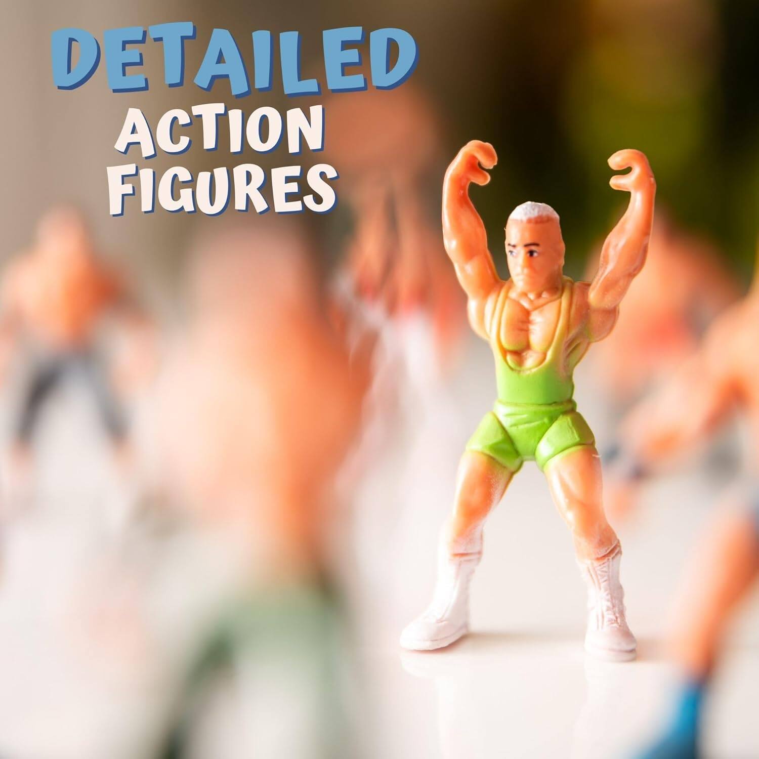 Detailed action figures