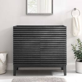 Render 30" and 36" Bathroom Cabinets Basin Not Included by Modway - Charcoal