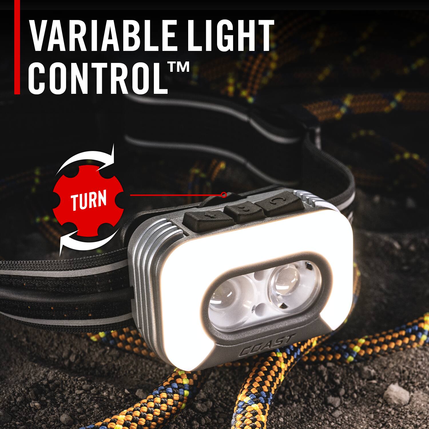 VARIABLE LIGHT CONTROL™  
TURN