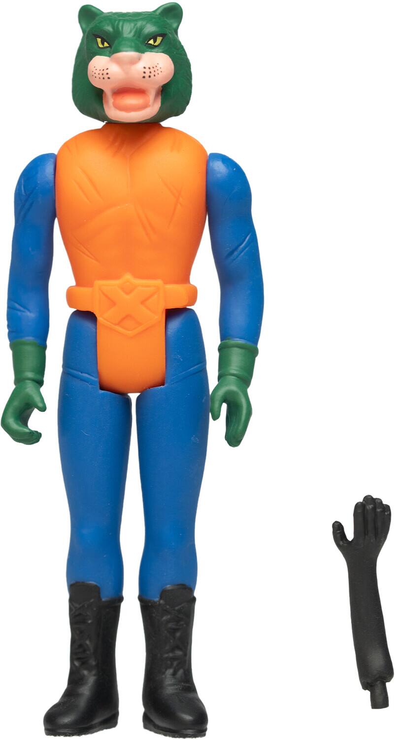 Alt View 3. Super7 - Super7 - The Worst - ReAction Figures Wv6 (Scum Squad) - Red Tiger   - Collectibles - Multicolor.