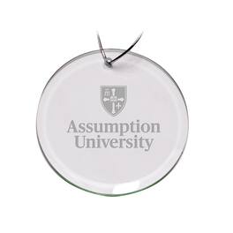 Jardine - Assumption Greyhounds 3'' Glass Round Ornament - Multicolor