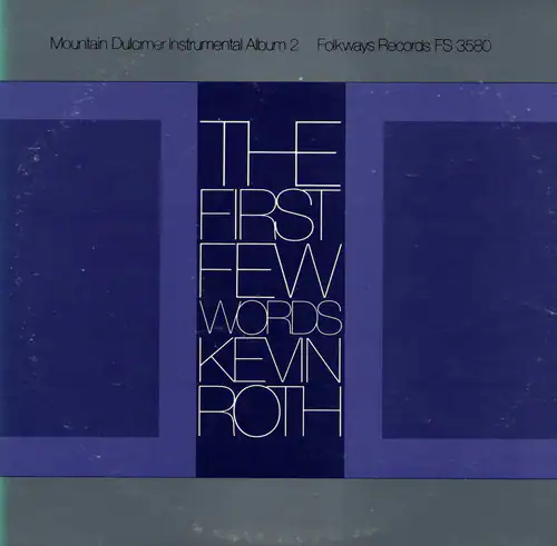 Kevin Roth First Few Words: Mountain Dulcimer 2 COMPACT DISCS [CD ...