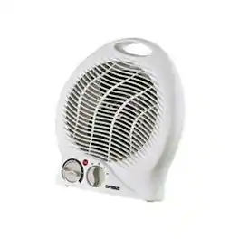 Loheer - Portable Fan Heater with Thermostat 1500W Electric Space Heater for Indoor Small Rooms Safe Thermal Cut-Off