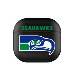 Keyscaper - Seattle Seahawks Seattle Seahawks Insignia AirPods 4th Generation Case Cover - No Size - Black
