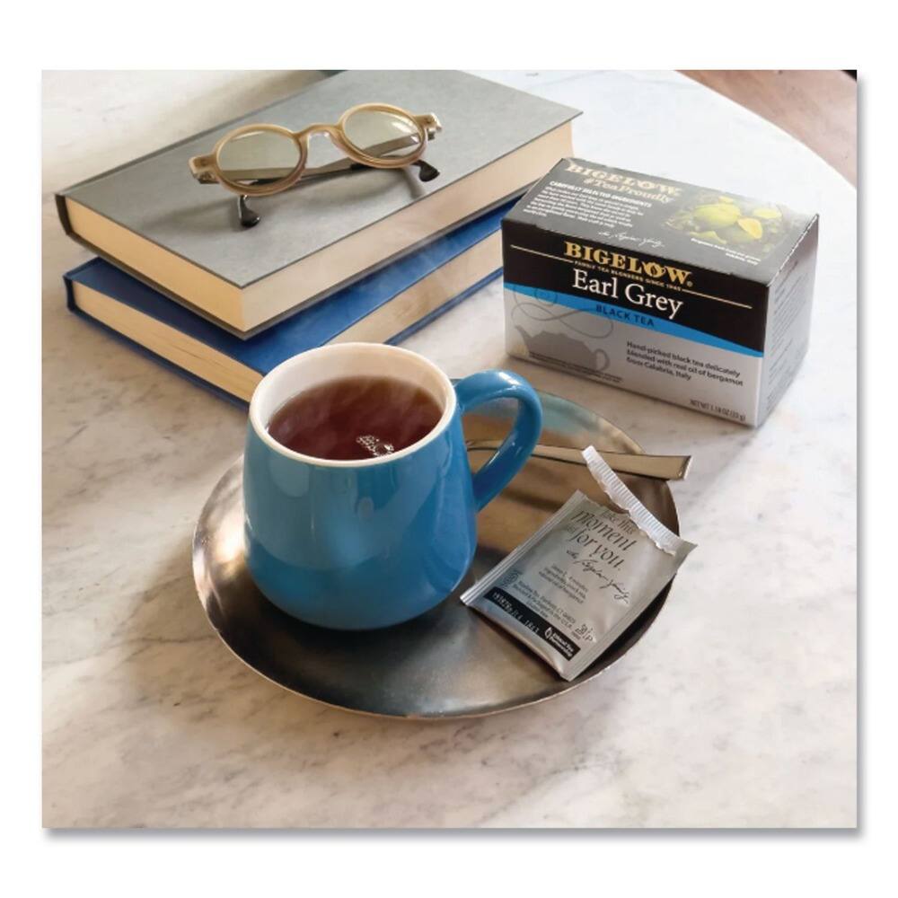 BIGelow  
Earl Grey  
BLACK TEA  

A moment for you.